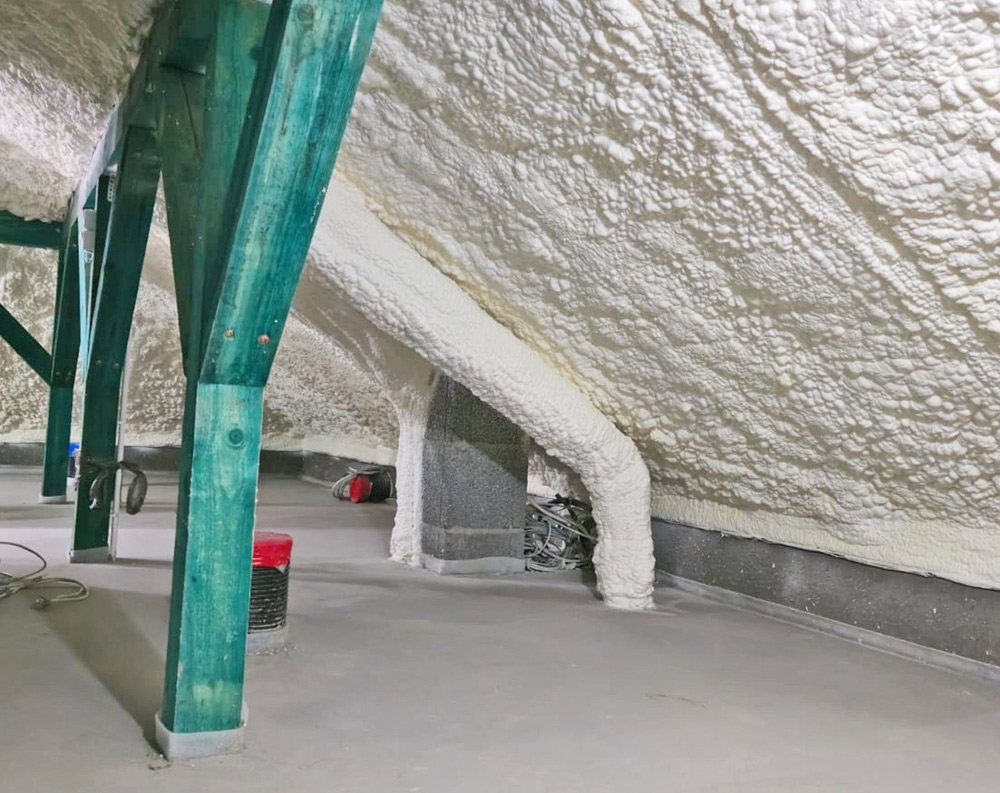 Izolacja poddasza pianą PUR – Realizacja w Gdańsku Piecki-Migowo
